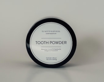 Natural Organic Tooth Powder