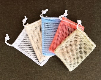 Mesh Gentle Soap Saver Pouch