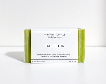 Frosted Fir Soap - Handmade Soap, Homemade Soap, Handcrafted Soap