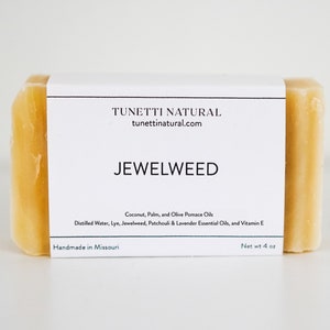 Jewelweed Soap -  All Natural Soap, Handmade Soap, Homemade Soap, Handcrafted Soap