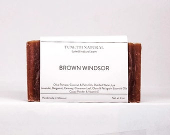 Brown Windsor Soap - Natural Soap, Handmade Soap, Homemade Soap, Handcrafted Soap