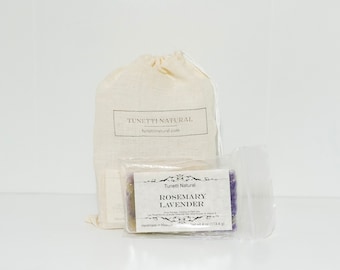 All Natural Man Soap Travel Pack: Handmade Soap Sampler