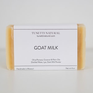 Goat Milk Soap All Natural Soap, Handmade Soap, Homemade Soap, Handcrafted Soap image 1