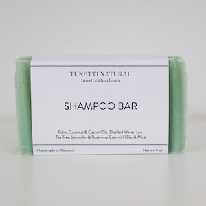Shampoo Bar -  All Natural Soap, Handmade Soap, Homemade Soap, Handcrafted Soap