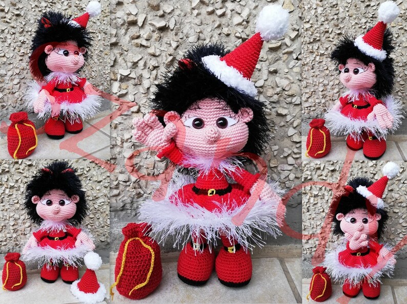 santa elf doll