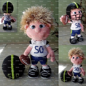 american football player Elf Boy Pattern