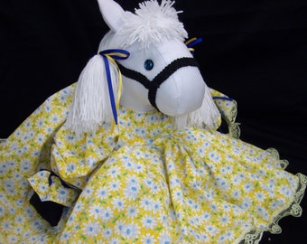 Horse in dress