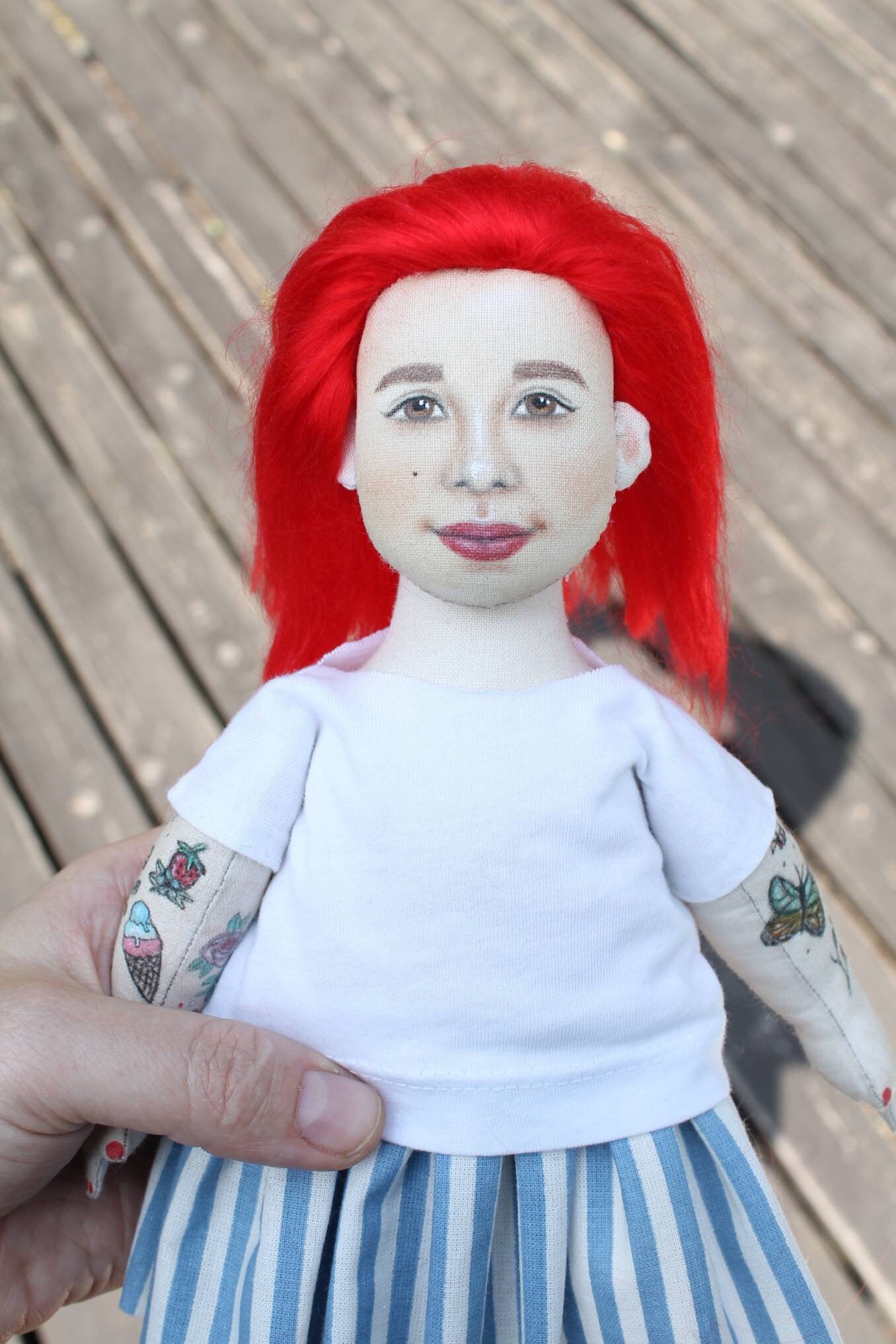 Body Positive Doll Plus Size Doll Etsy