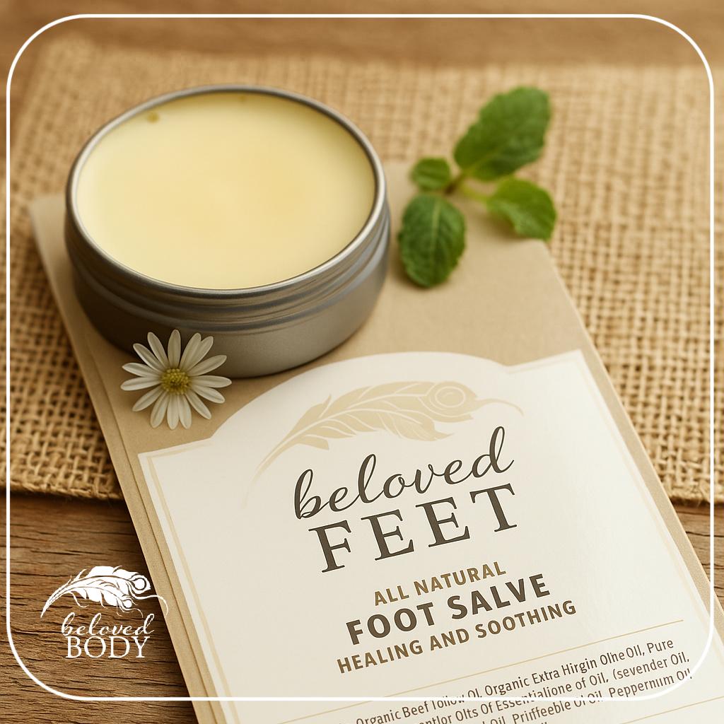 TALLOW FOOT Salve // Foot Cream // Foot Salve // Foot Care