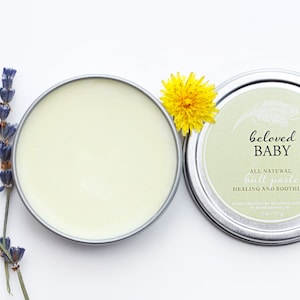 DIAPER PASTE // All-Natural Baby Butt Paste // Healing Baby Diaper Cream