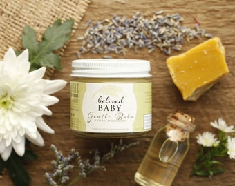 VEGAN BABY Balm // Baby Body Balm // Soothing and Moisturizing // All-Natural baby Care