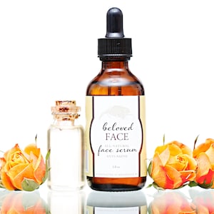 FACE SERUM // Gentle Face Oil // All-Natural & Vegan // Infused Serum