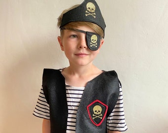 Child Pirate Costume, Adult Pirate Outfit, Kids Pirate Party Costume, Pirate Dress Up