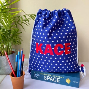 Sac à dos personnalisé avec doublure imperméable, sac de bain résistant à l'eau, sac de sport scolaire pour enfants, sac de bain personnalisé, sac en kit PE pour enfants, HTV