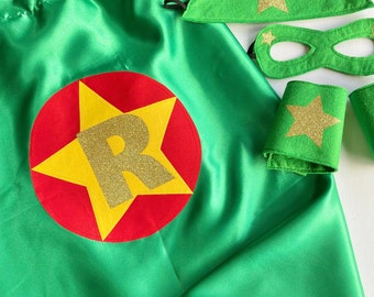 Personalized Adult Superhero Cape: Satin Lined Costume