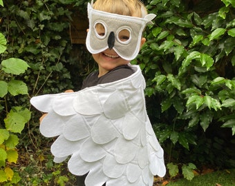 Kids White Dove Costume, Adult Dove Wings, White Bird Costume, Available in Sizes Child-Adult S-XL.