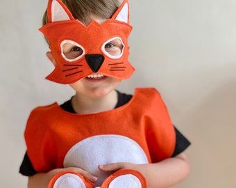 Fantastic Mr Fox like Ears & Tail set Fancy Dress Costume Children Adult 006 