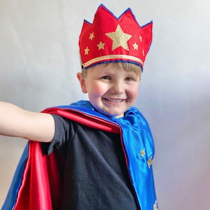 Star Nativity Costume Christmas Star Costume Kids Star Outfit Glitter Star Costume Felt Crown Tabard. ANY SIZE COLOUR Etsy UK