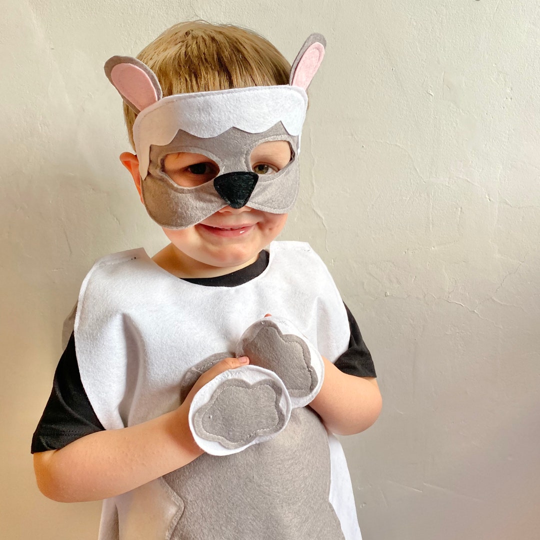 Disfraz de oveja de fieltro: tallas para niños y adultos, ideal para el Día  Mundial del Libro México