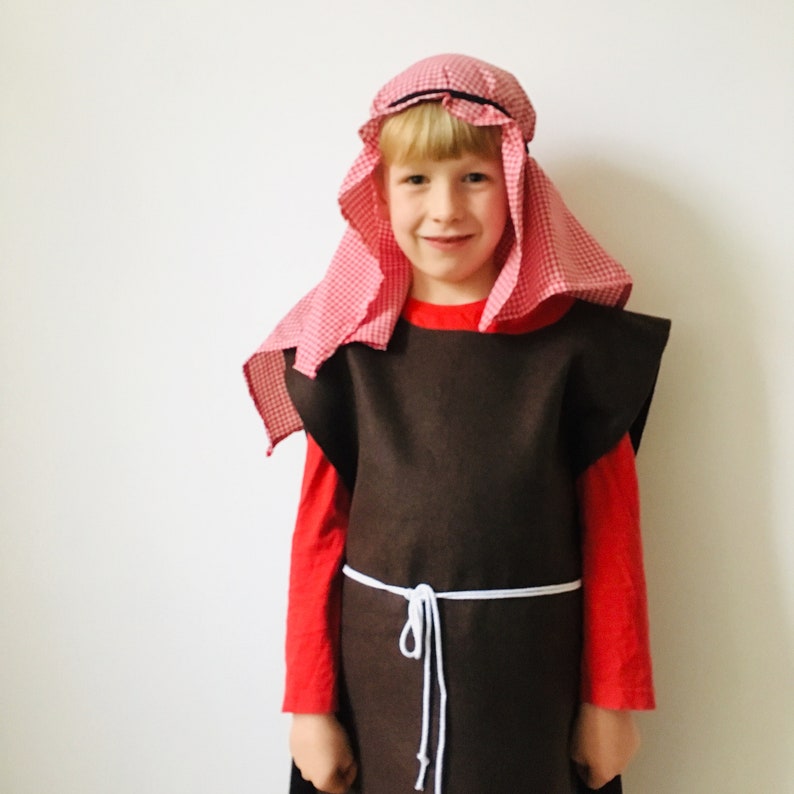 Shepherd Costume Joseph Nativity Outfit Inn Keeper Nativity Etsy
