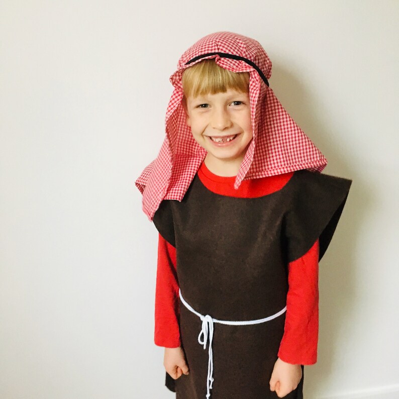 Shepherd Costume Joseph Nativity Outfit Inn Keeper Nativity Etsy