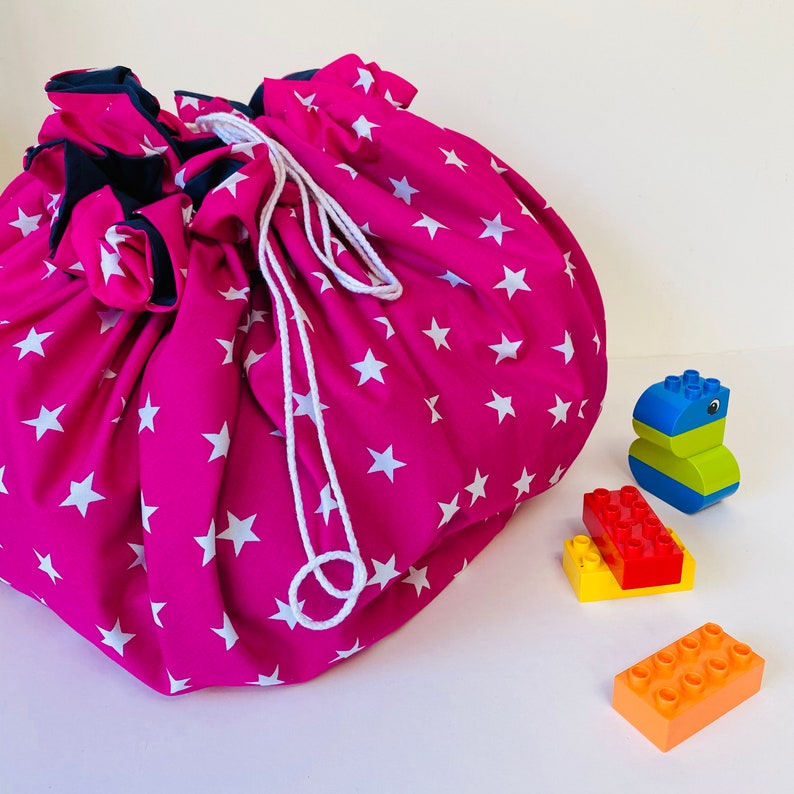 Drawstring Play Mat Play Mat Bag Toy Storage Bag Lay and Etsy