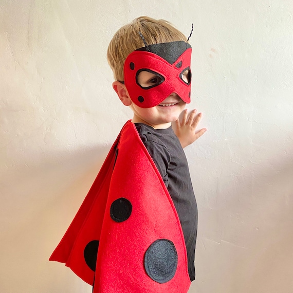 Adult Ladybug Costume, Kids Ladybug Wings, World Book Day Ladybird Costume,  Available on Sizes Child-adult S-XL 