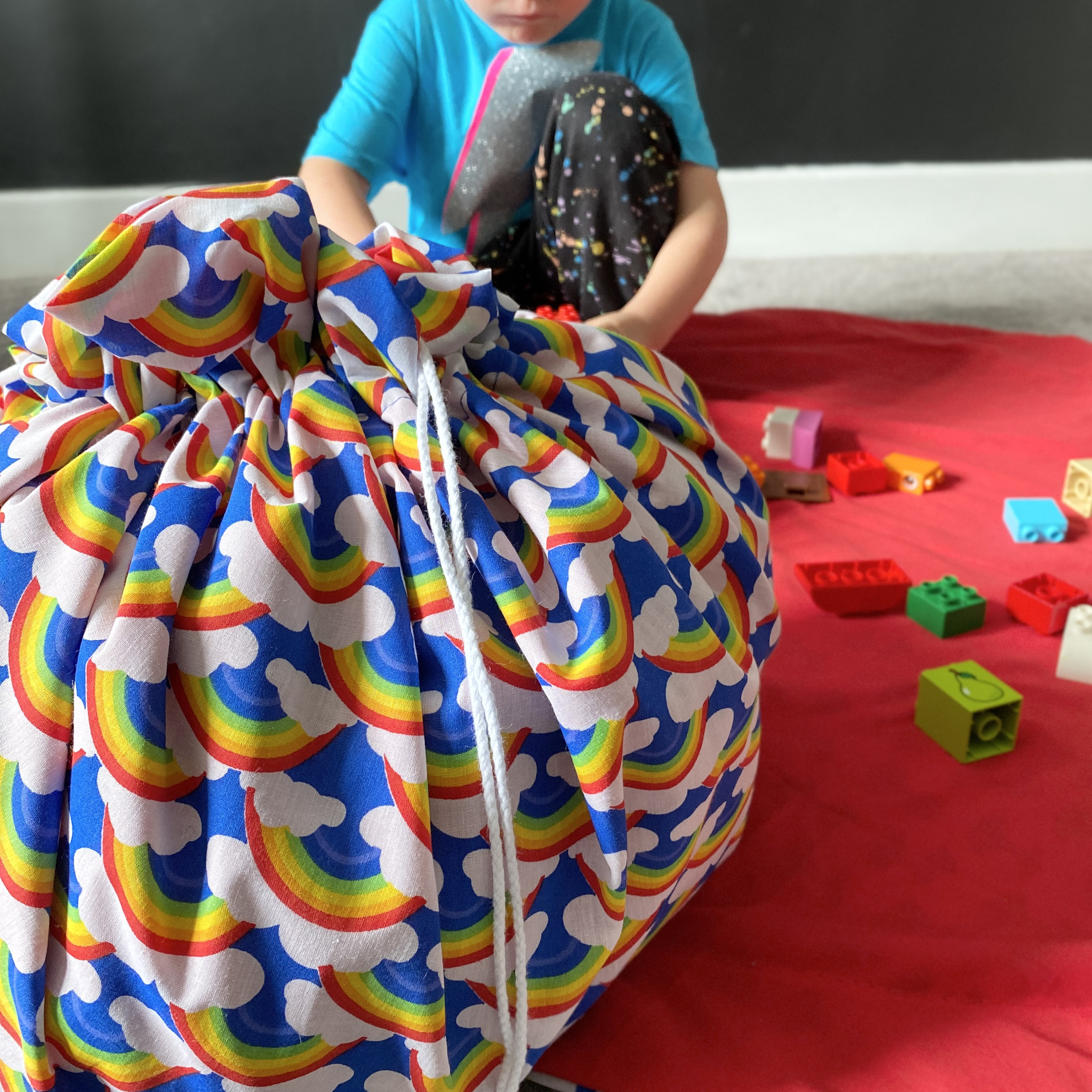 Toy sale bag storage