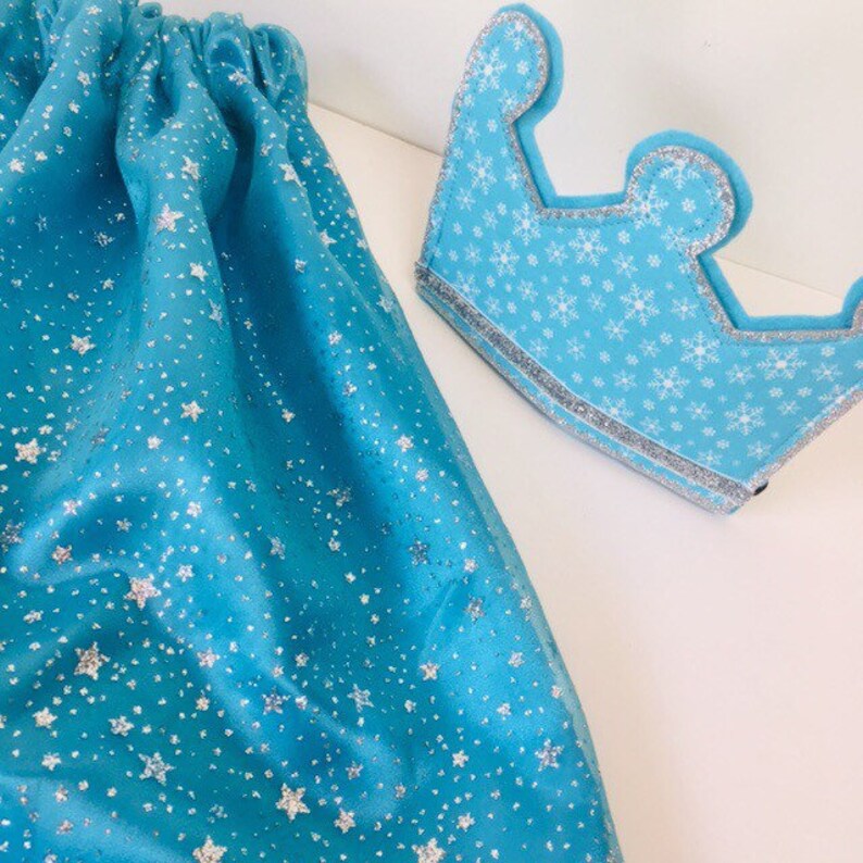 Snow Queen Dress Up Ice Princess Costume Snow Queen Costume Etsy