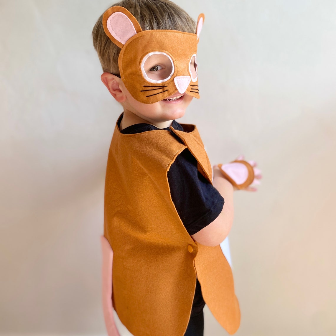Kids Mouse Costume Felt Mouse Costume Adult Kids World Book Etsy UK