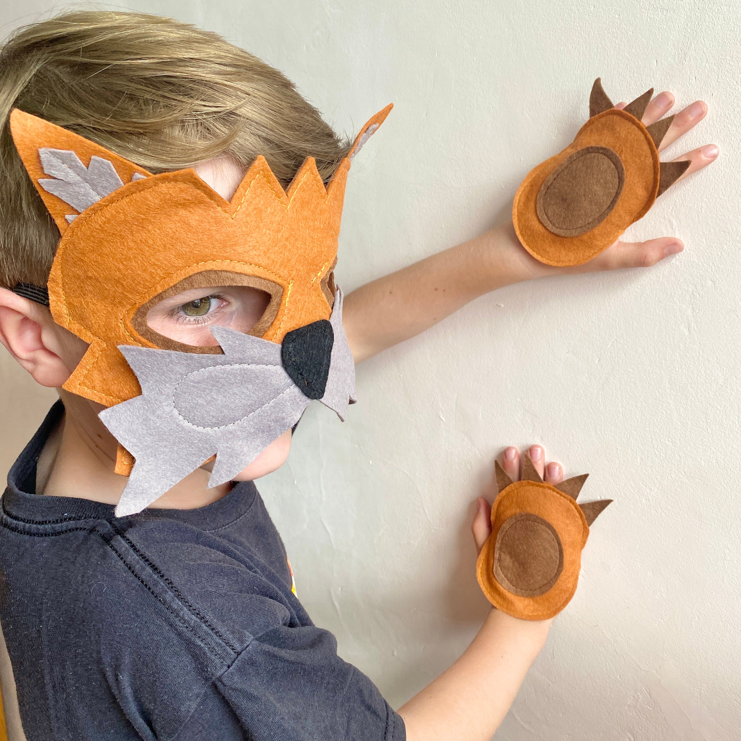 Kids Coyote Costume Adult Wild Dog Costume Coyote Dress Up Etsy UK