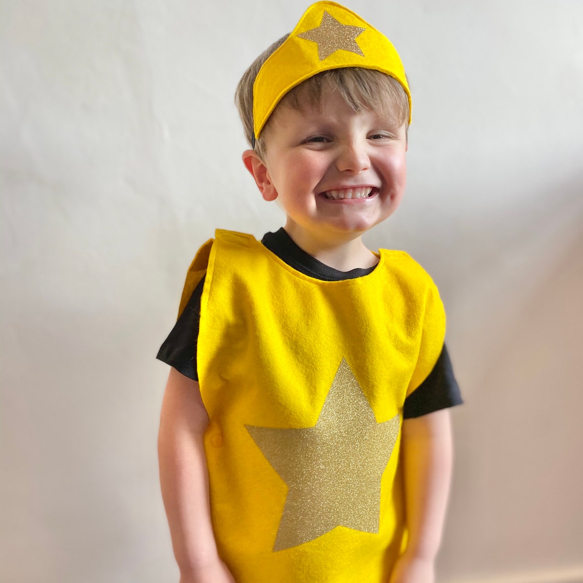 Star Nativity Costume Christmas Star Costume Kids Star Etsy