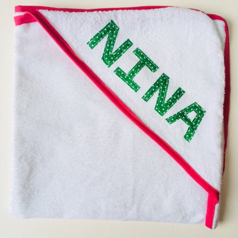 personalised kids towels