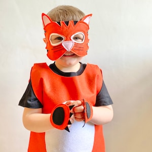 Déguisement de tigre pour enfant, déguisement de tigre pour adulte, tenue de tigre pour la Journée mondiale du livre, disponible pour les tailles enfant-adulte S-XL