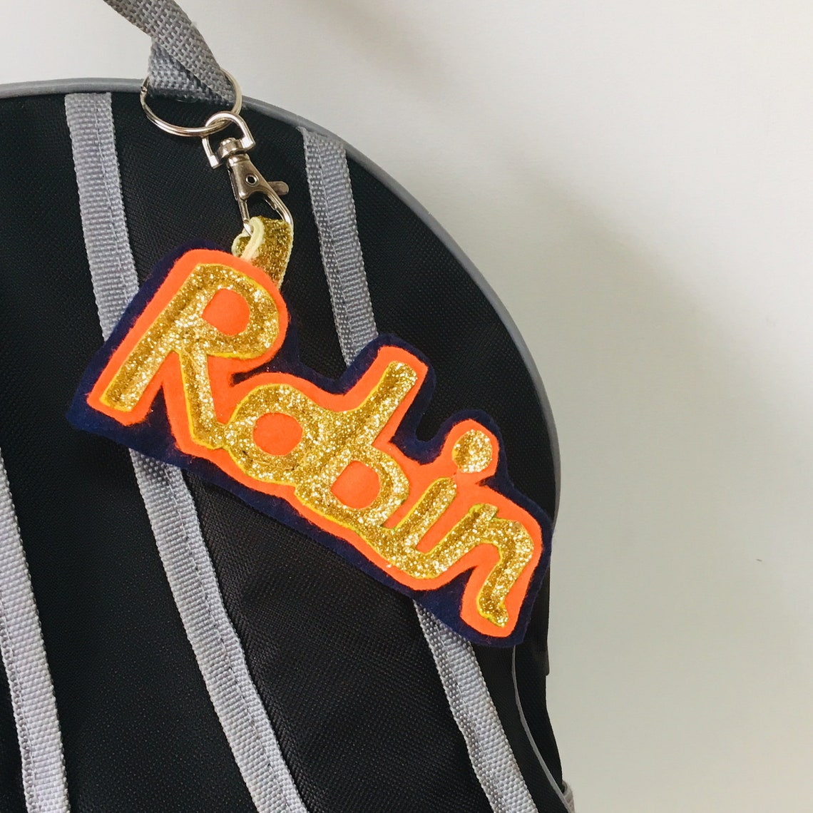 School Bag Tag Personalised Bag Tag Name Bag Tag Book Bag Etsy UK