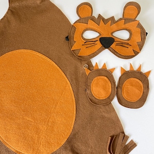 Felt Bear Costume: Kids & Adult Halloween Outfit