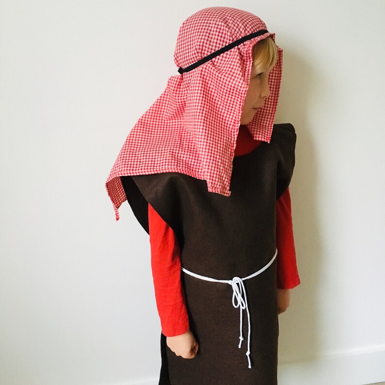 Shepherd Costume Joseph Nativity Outfit Inn Keeper Nativity Etsy