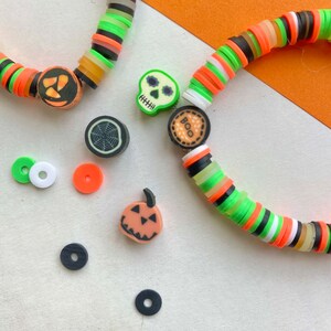 Halloween Heishi Disc Bead Bracelets **OFFER 4 FOR 3**