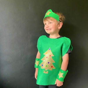 Christmas Tree Nativity Costume, Christmas Tree Costume.