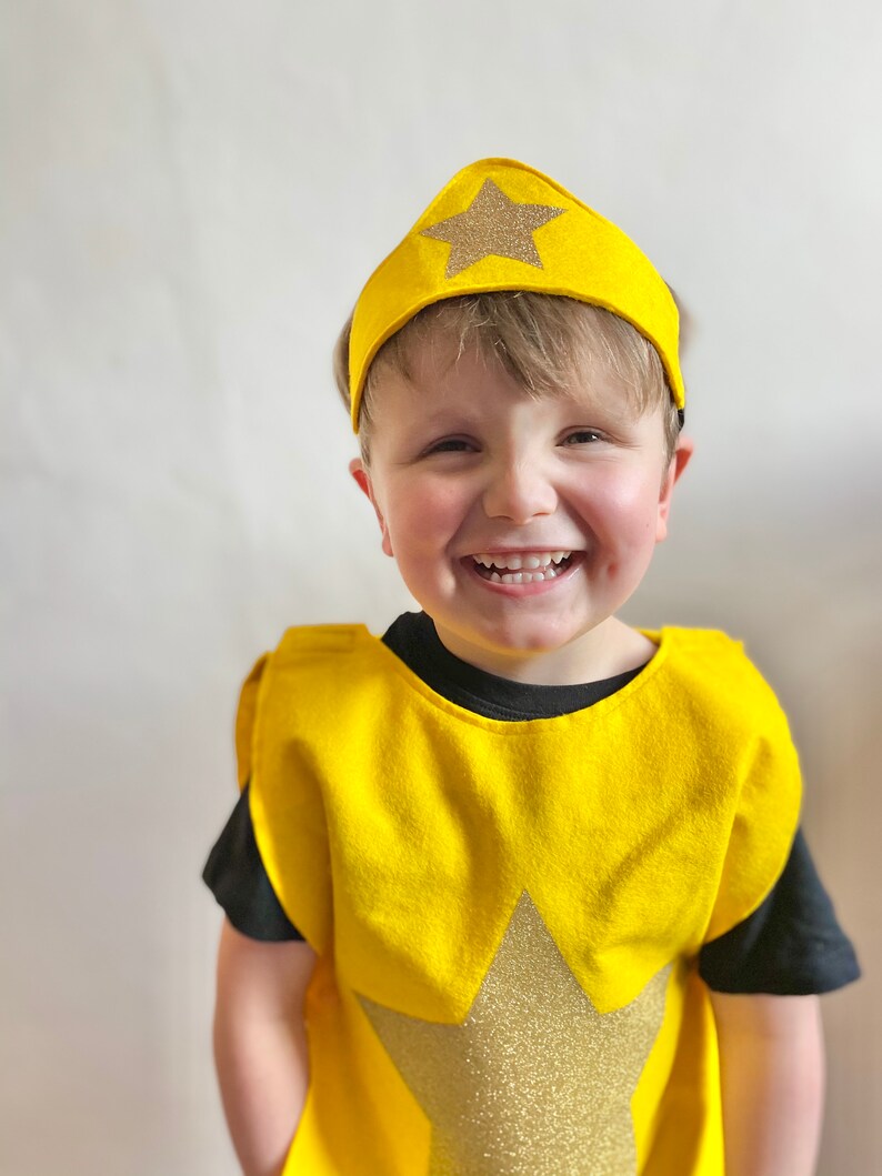 Star Nativity Costume Christmas Star Costume Kids Star Etsy UK