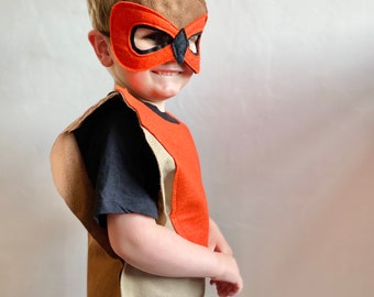 Kids Robin Bird Costume, Adult Red Robin Costume,  Robin Red Breast Outfit