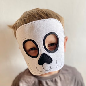 Halloween Skull Mask, Adult Skull Mask, Halloween Skeleton Mask, Skeleton Costume, Skeleton Outfit, ANY SIZE/COLOUR