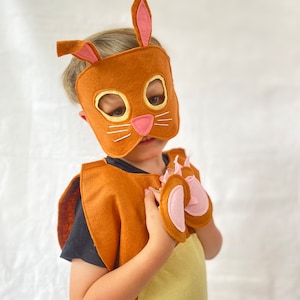 Kids Rabbit Costume, Brown Rabbit Costume Adult, Kids World Book Day Rabbit Costume, Hare Costume, Available Sizes Child-Adult S-XL