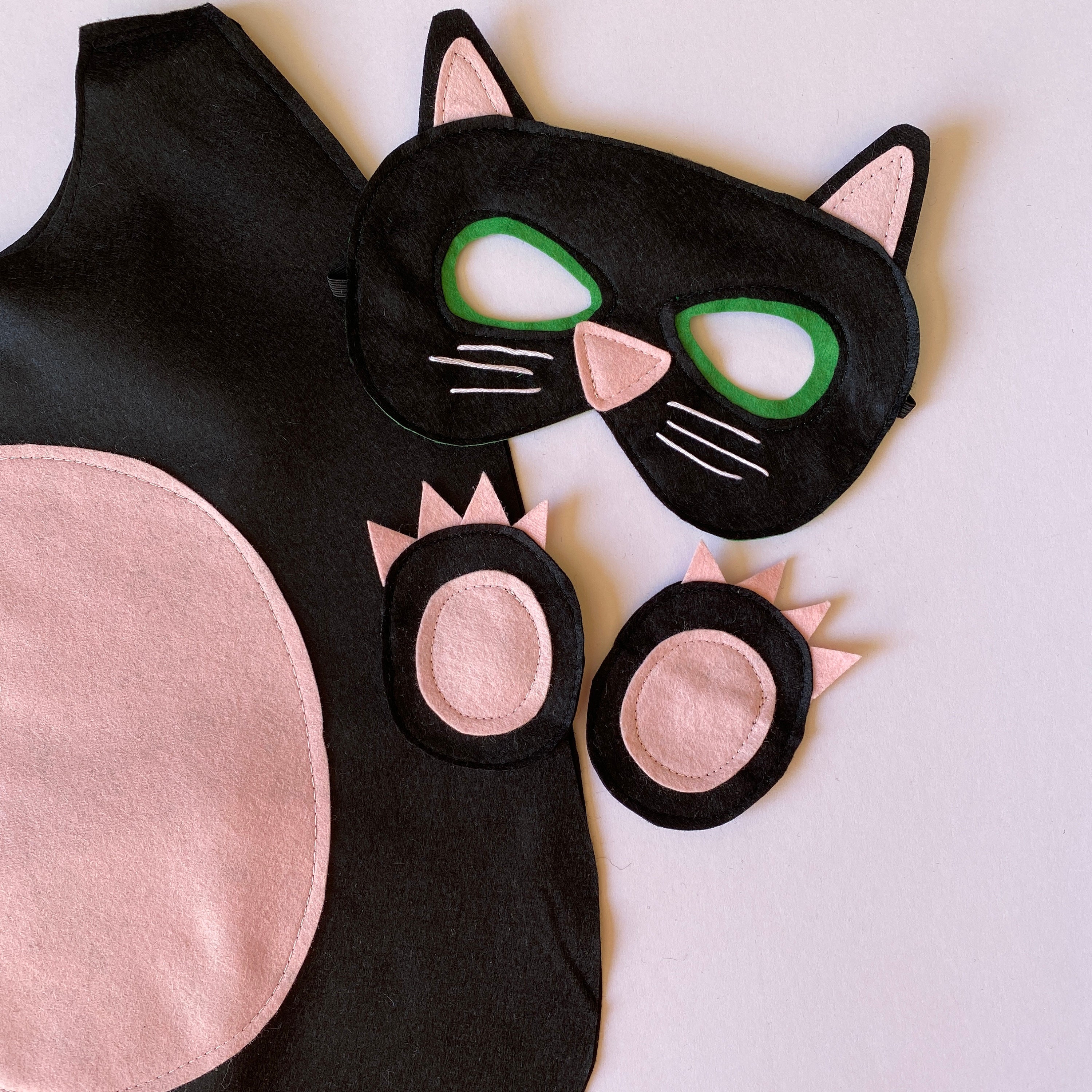 Disfraz de gato negro para niños traje de gato negro para - Etsy México Disfraz de gato negro para niños traje de gato negro para - Etsy México