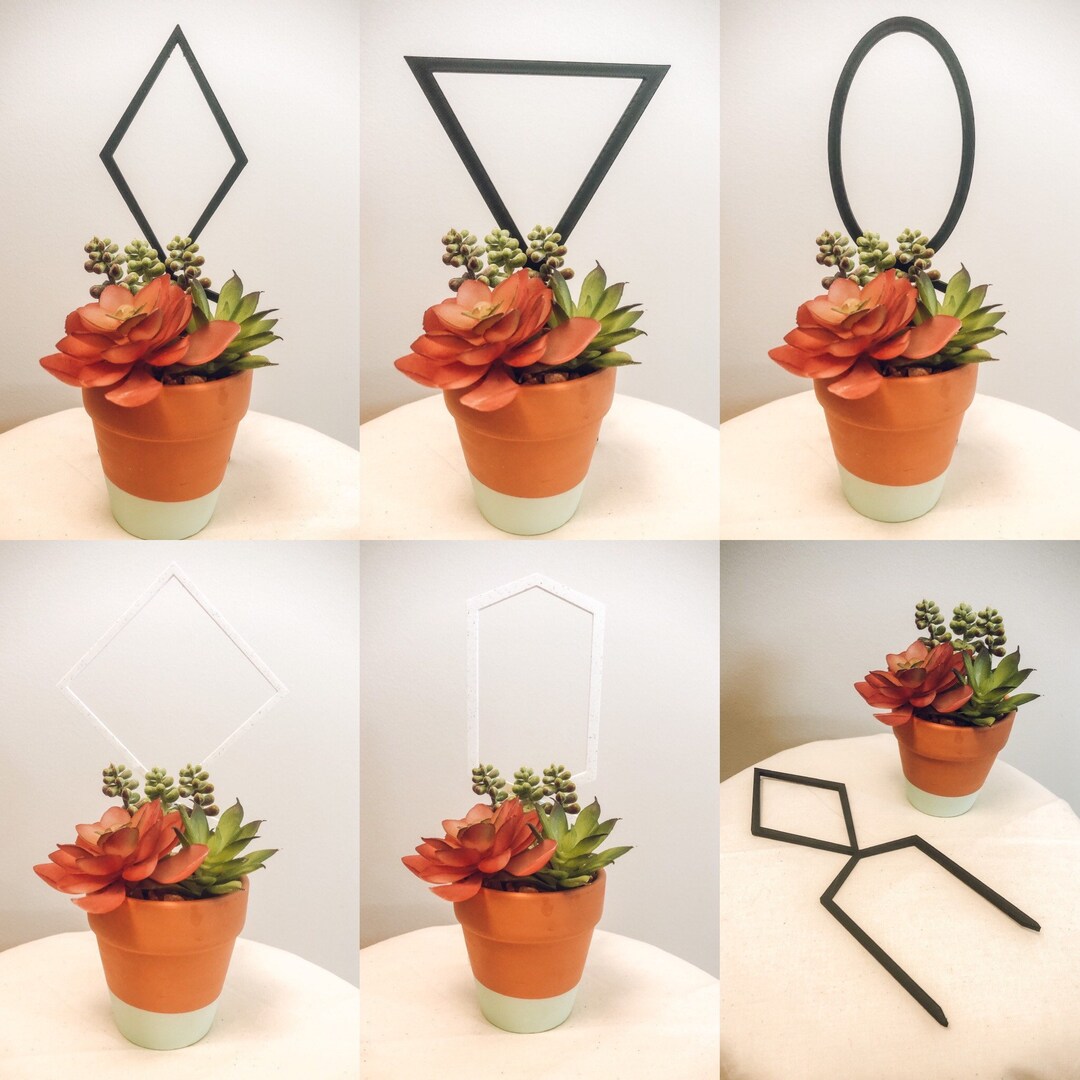 Geometric Plant Trellises/geometric Plant Hoops/triangle Trellis/square