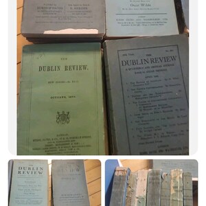 Vintage Dublin Review Magazines books