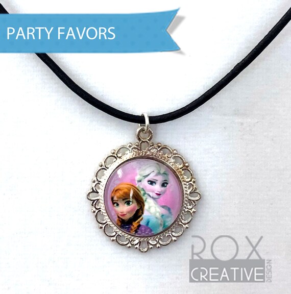Frozen Necklace 16 inch, Frozen Party Favors / Free Shipping in USA Il_570xn