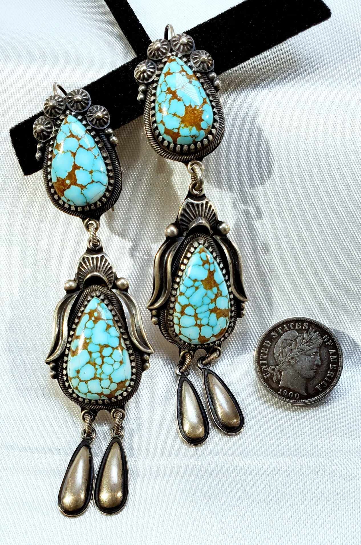 One Of The Finest Ever Navajo Aaron Anderson Damale Turquoise Native American Jewelry Silver Bracelet One Of The Finest Ever Navajo Aaron Anderson Damale Turquoise Native American Jewelry Silver Bracelet