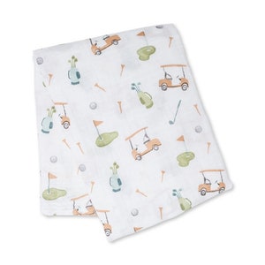 Golf Theme Baby Swaddle