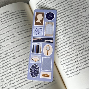 Courtship Stamp Collecter Bookmark / Romance Reader Bookmark / Book Lover / Bookish Gift / Romance Aesthetic Bookmark / Handmade Bookmark